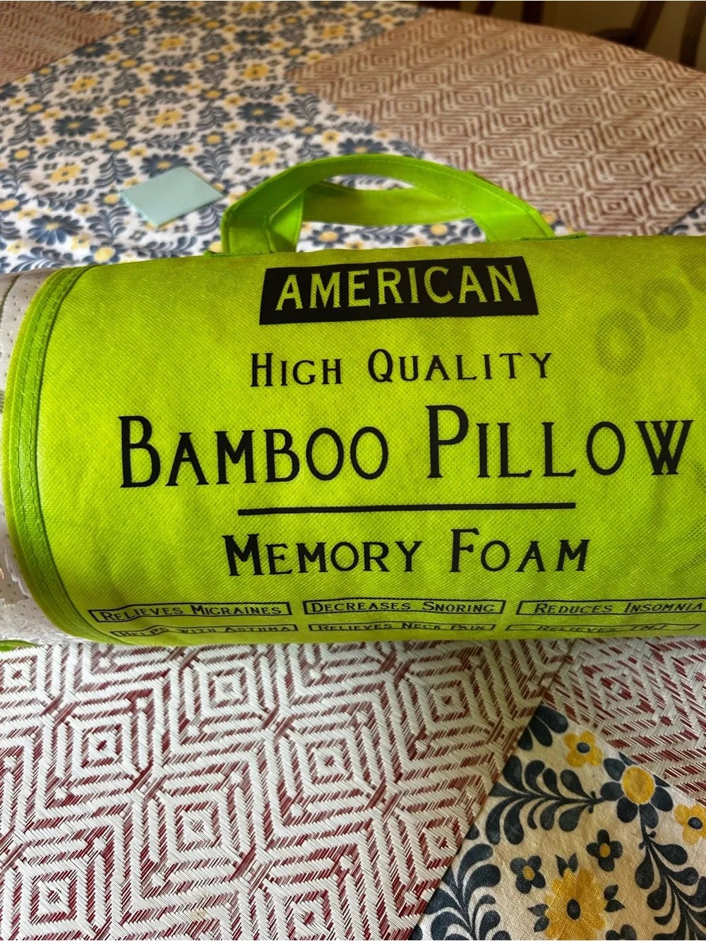 Memory Foam Bamboo Pillow King 20